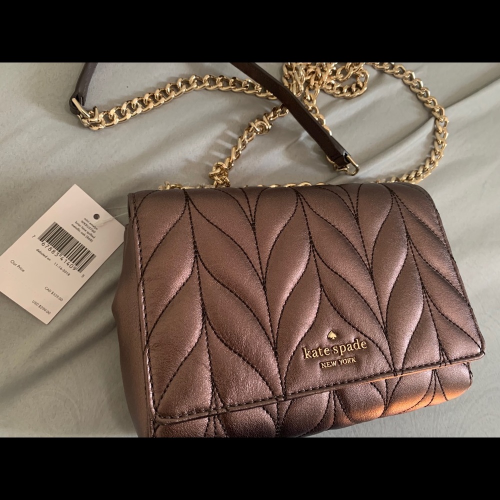 Kate spade Metallic crossbody